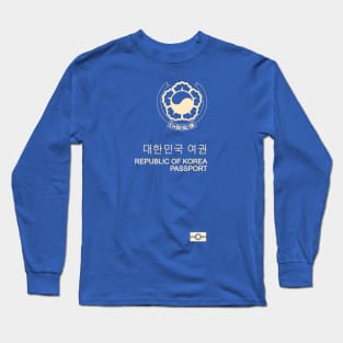 South Korea passport Long Sleeve T-Shirt